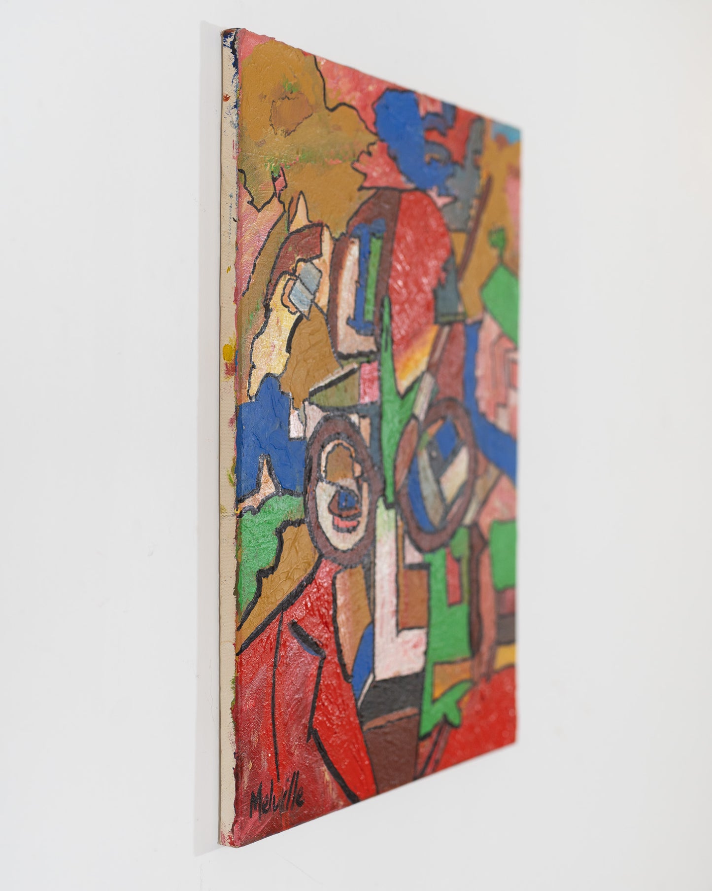 Abstract Self Portrait - TOM MELVILLE Scottish | 1953 - 2025