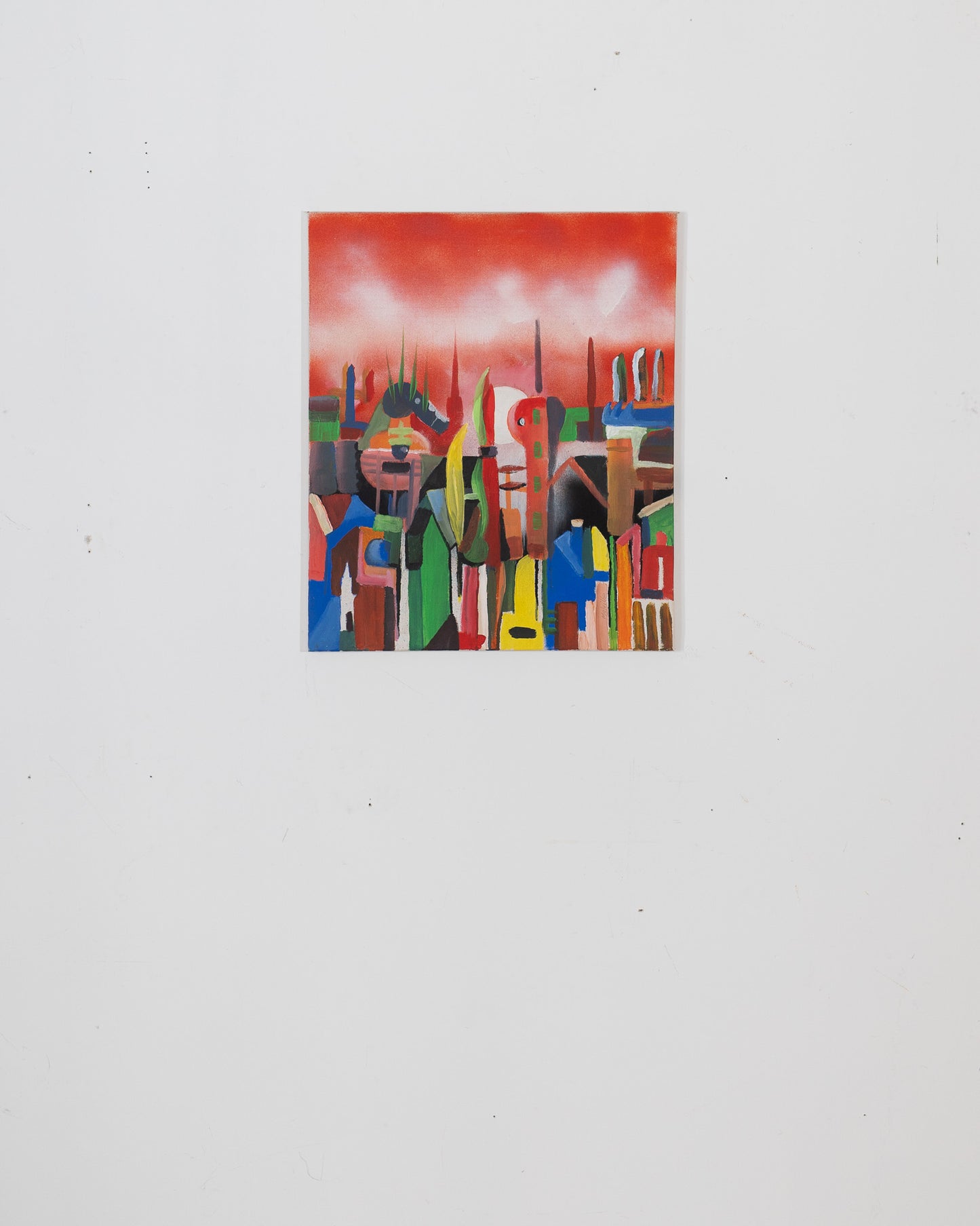 Abstract Town - TOM MELVILLE Scottish | 1953 - 2025