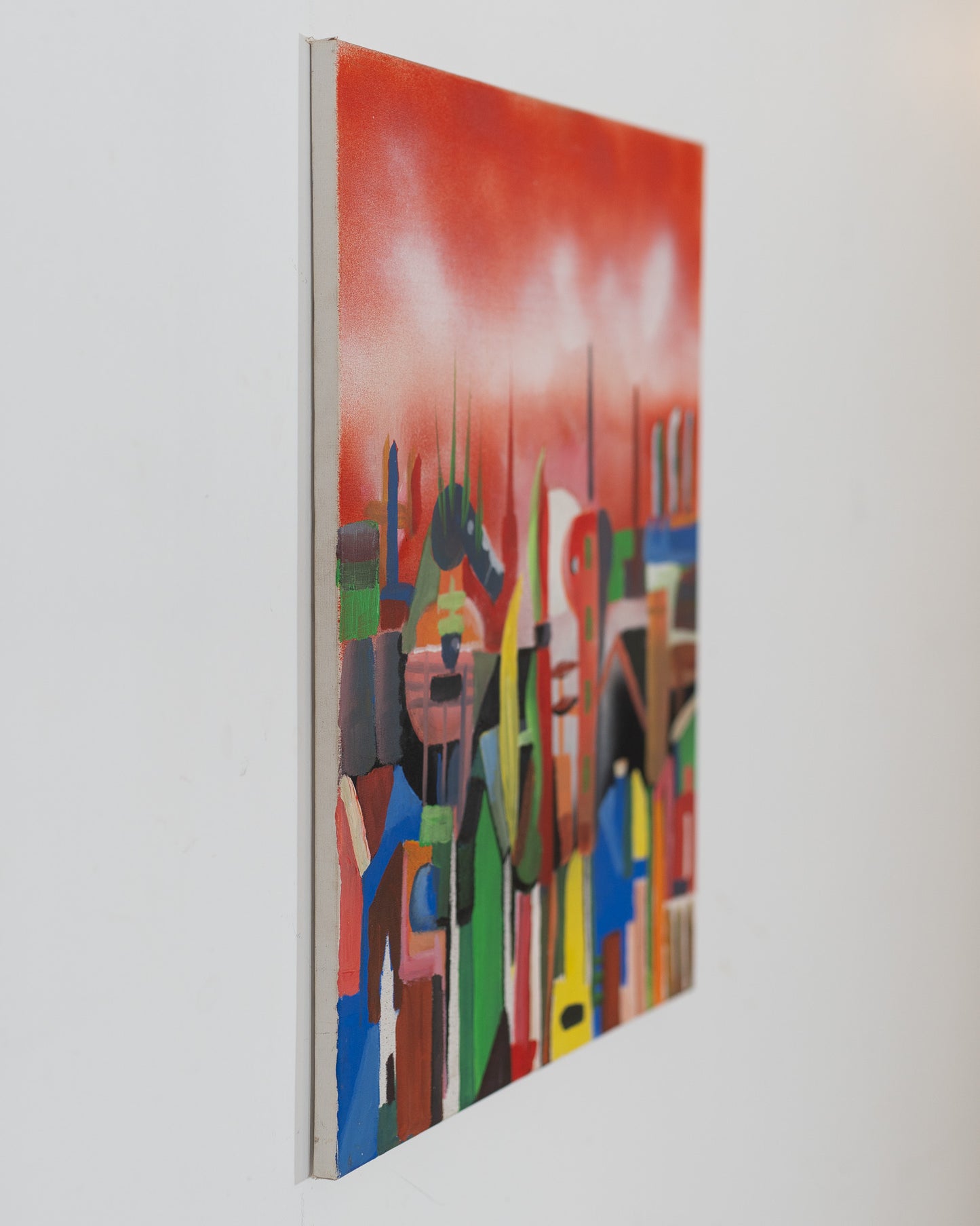 Abstract Town - TOM MELVILLE Scottish | 1953 - 2025
