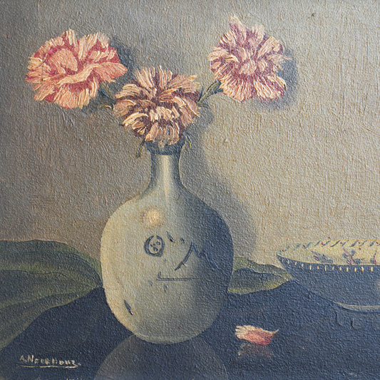 Still Life with Carnations  (C. Early-to-Mid 20th Century)