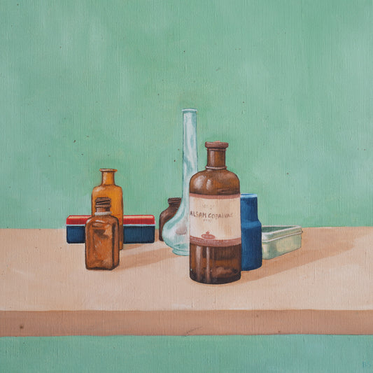Still Life with Apothecary Bottles | BS 5/1/77)