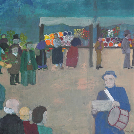 La Préparation de la Vente / Françoise Gérard, (Belgium, 1945)