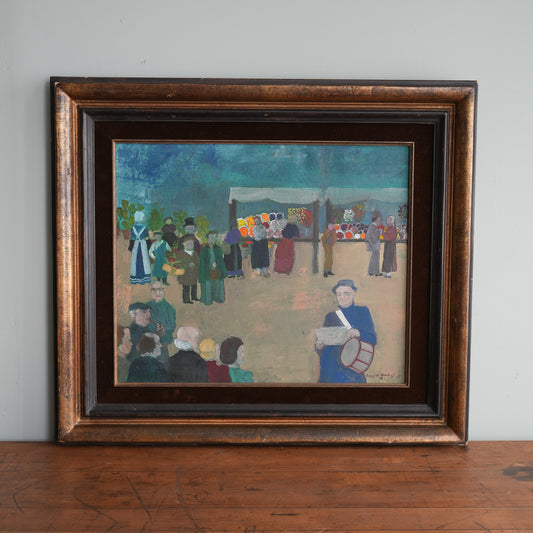 La Préparation de la Vente / Françoise Gérard, (Belgium, 1945)