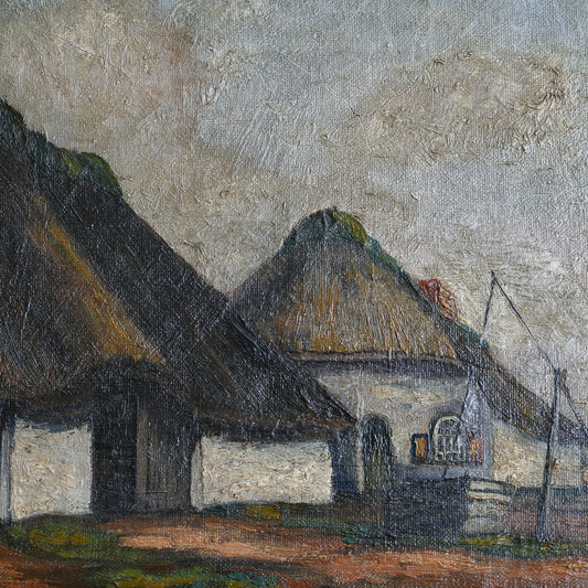 Village Landscape / K Reynders (Mid 20th Century)