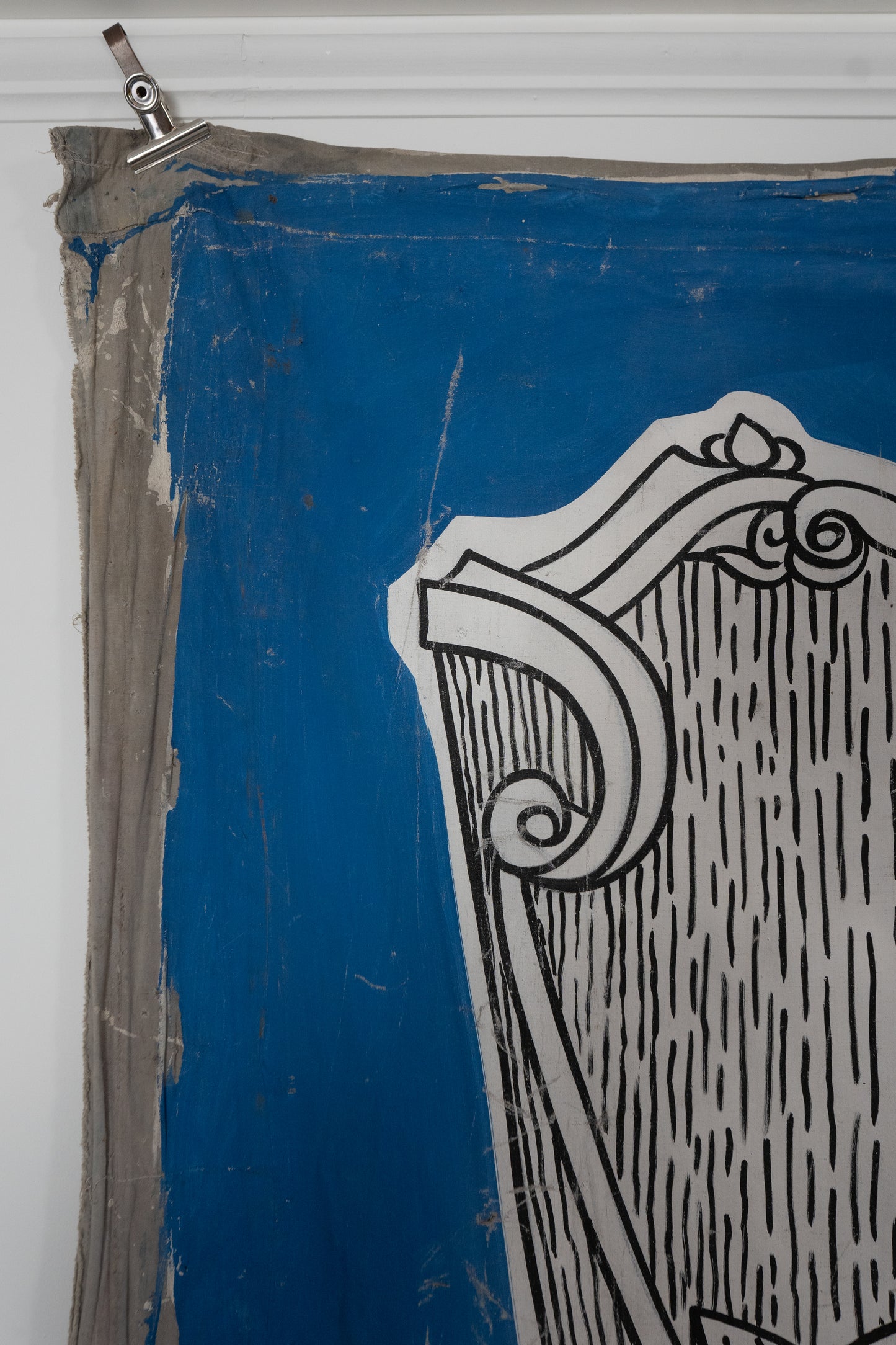 1960s German Hand Painted Cinema Banner - Deutschland - deine Sternchen