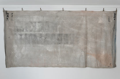 1960s German Hand Painted Cinema Banner - NACKT ünd Verdammt