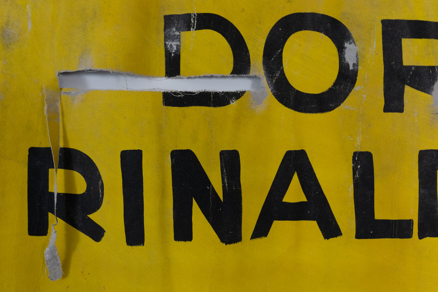 1960s German Hand Painted Cinema Banner - Graf Porno und seine Mädchen