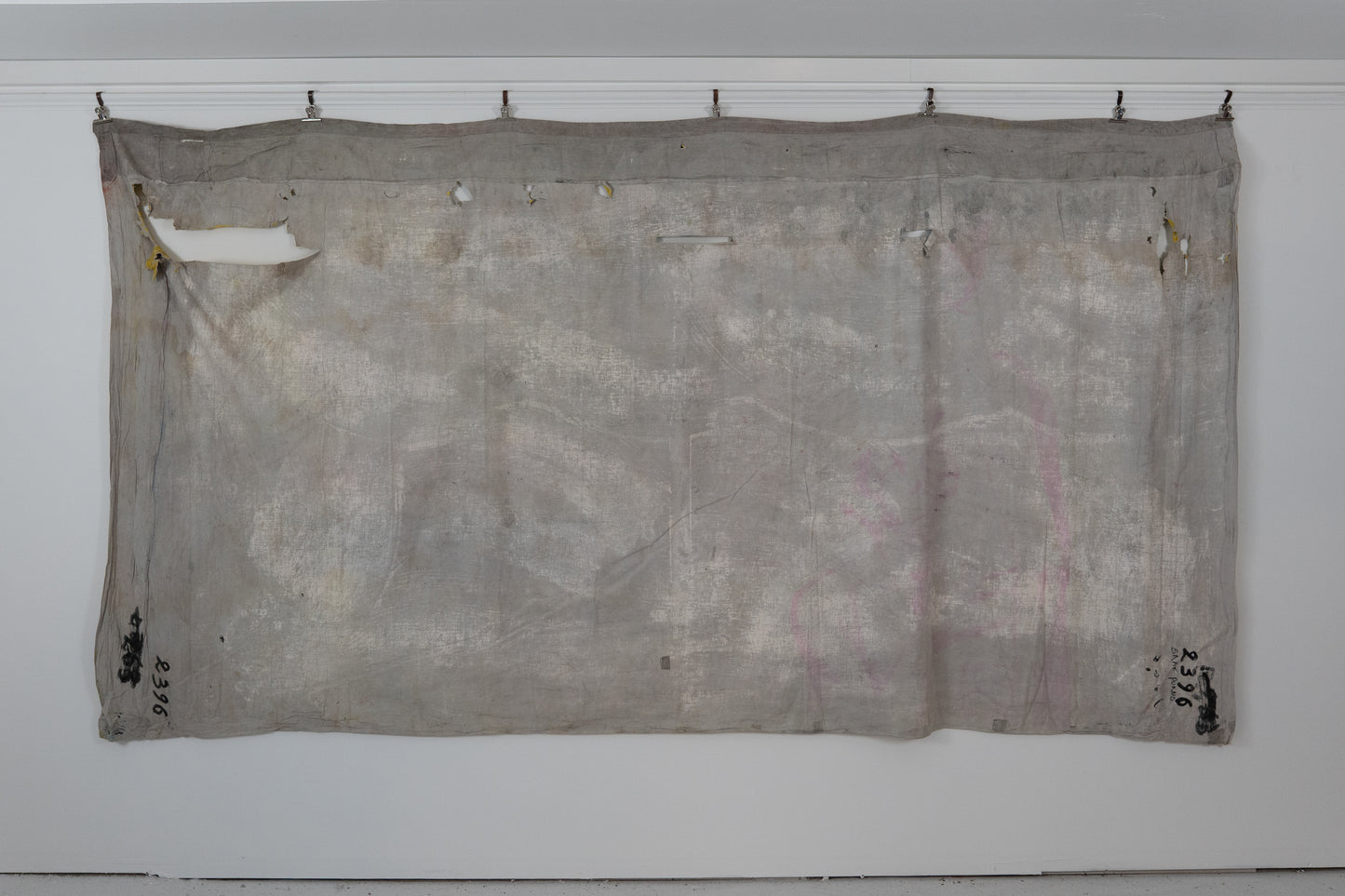 1960s German Hand Painted Cinema Banner - Graf Porno und seine Mädchen
