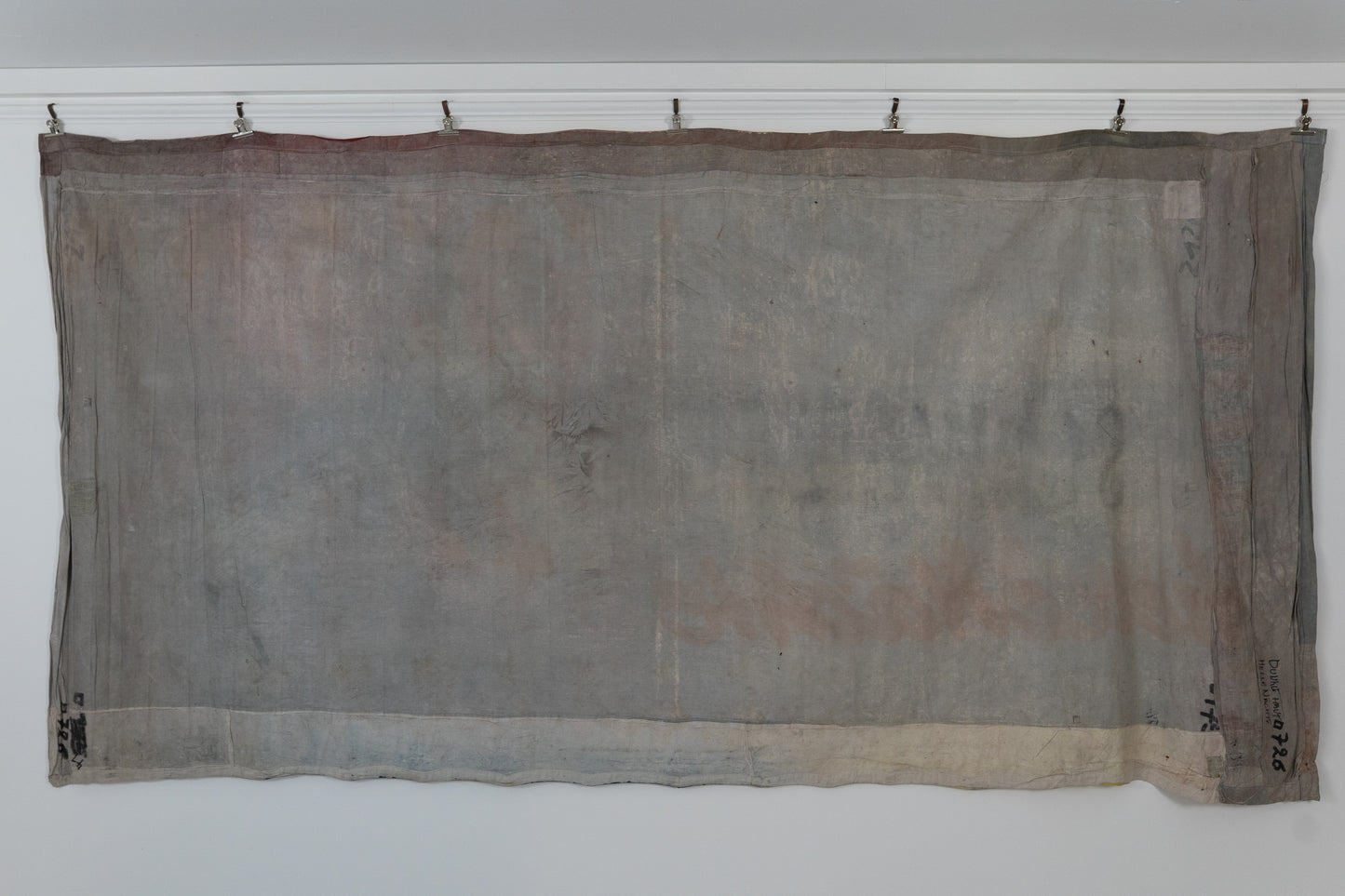 1960s German Hand Painted Cinema Banner - Dunkle Haut und helle Năchte