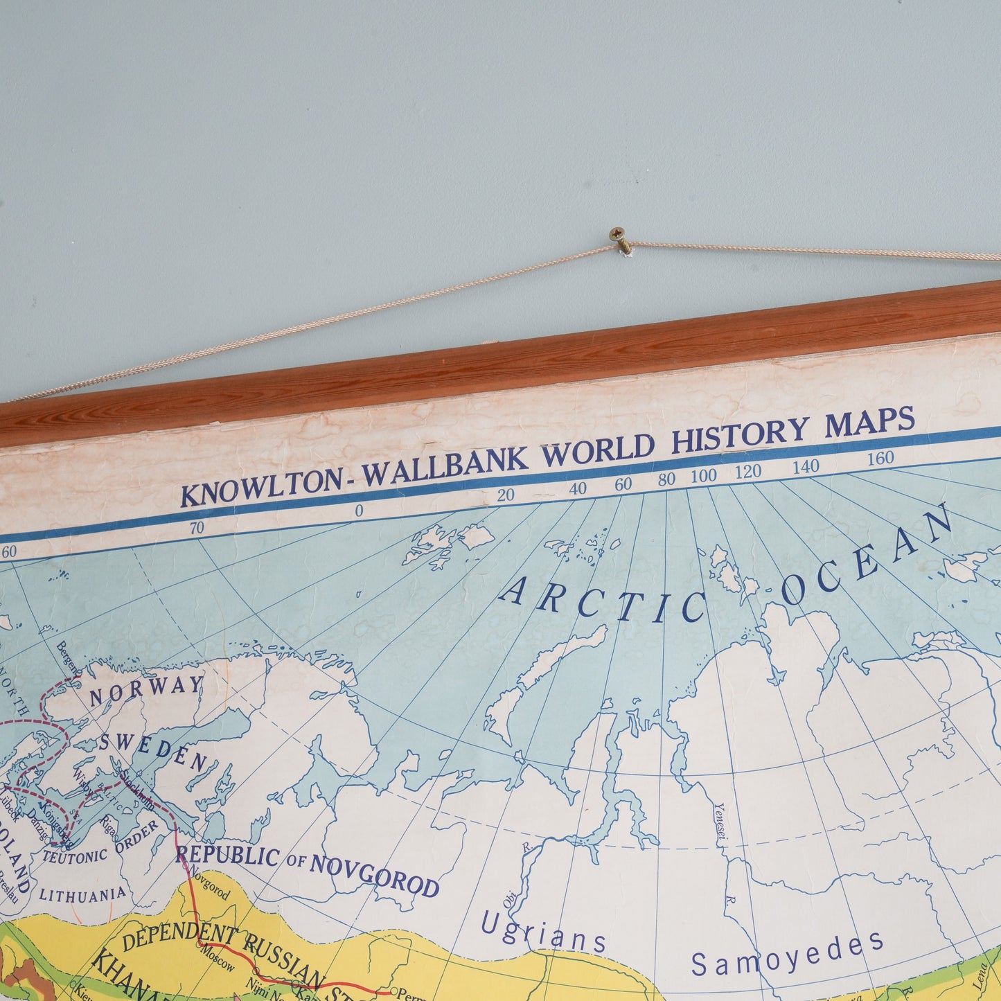 Knowlton Wallbank World History Map