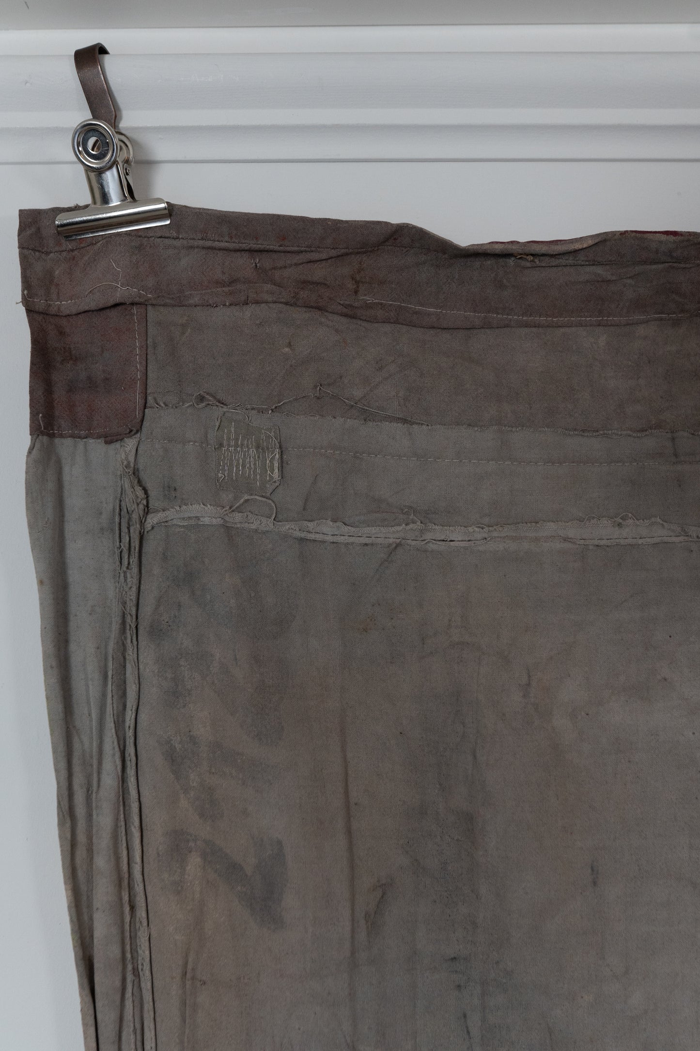 1960s German Hand Painted Cinema Banner - Dunkle Haut und helle Năchte