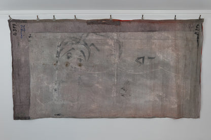 1960s German Hand Painted Cinema Banner - Zieh’ Dich aus, Puppe
