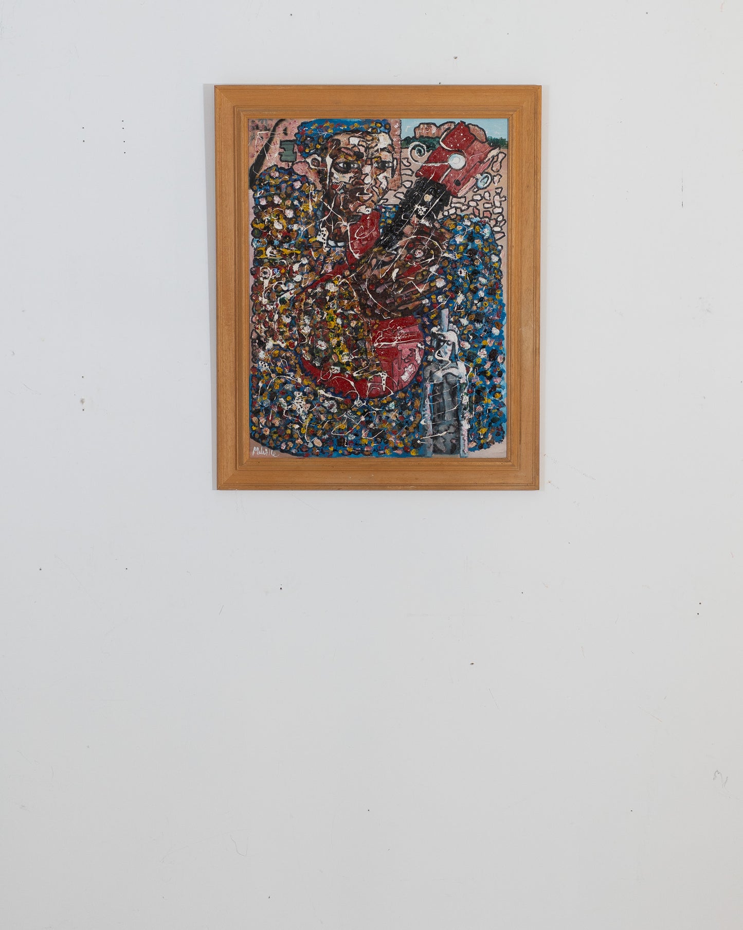 Textured Musician - TOM MELVILLE Scottish | 1953 - 2025