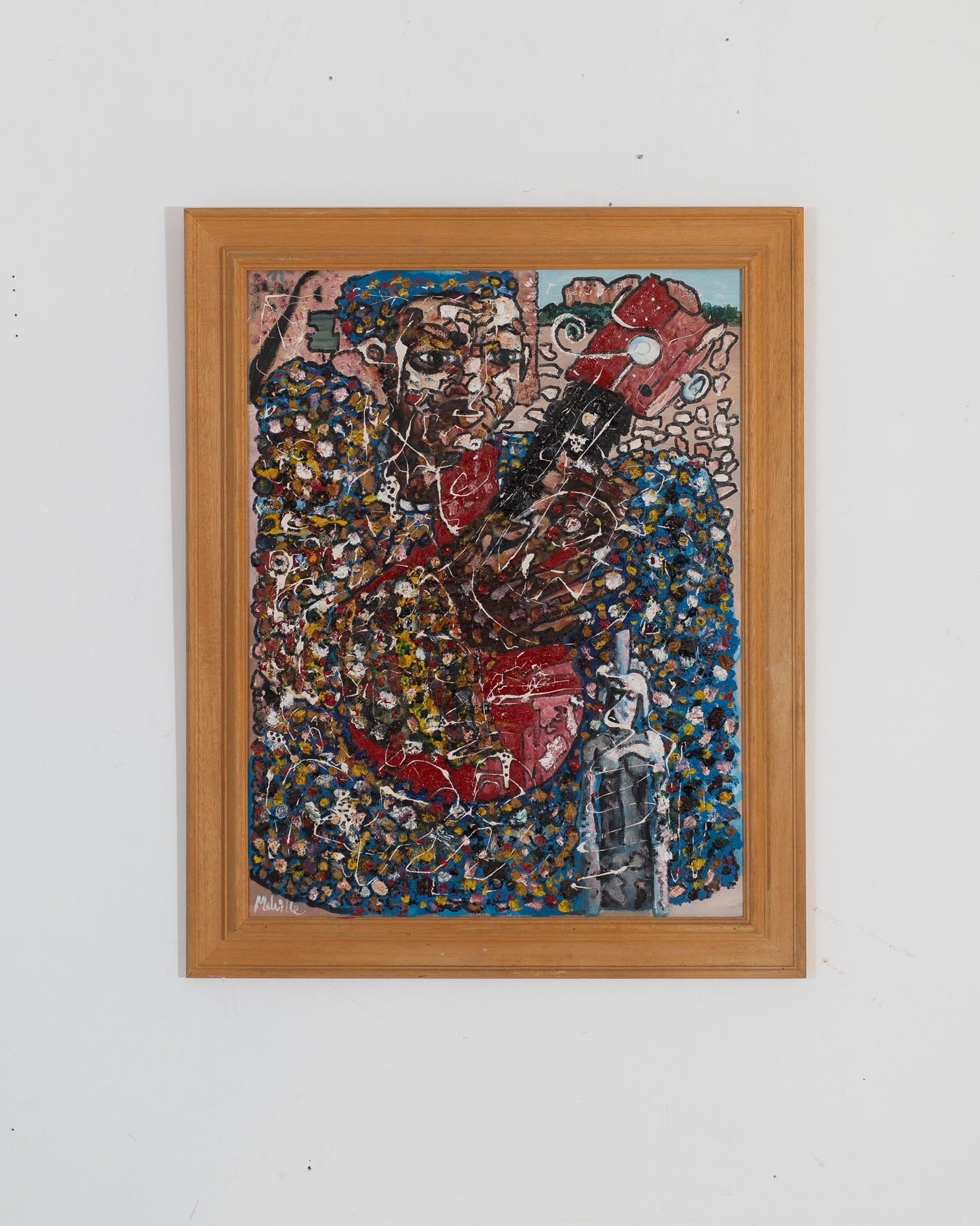 Textured Musician - TOM MELVILLE Scottish | 1953 - 2025