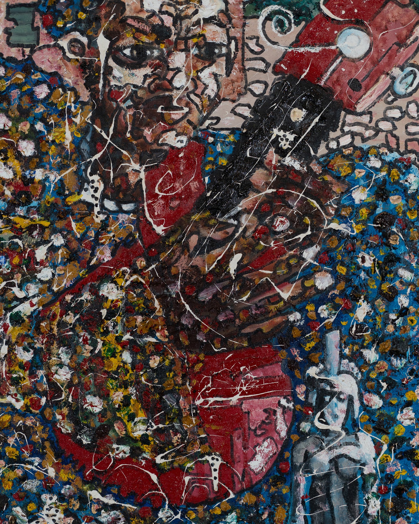 Textured Musician - TOM MELVILLE Scottish | 1953 - 2025