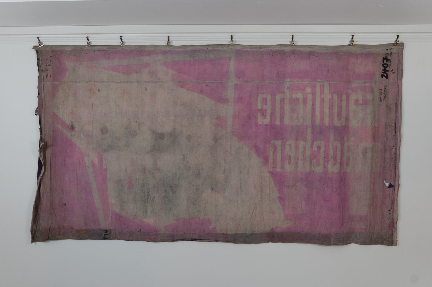 1960s German Hand Painted Cinema Banner - käufliche mädchen