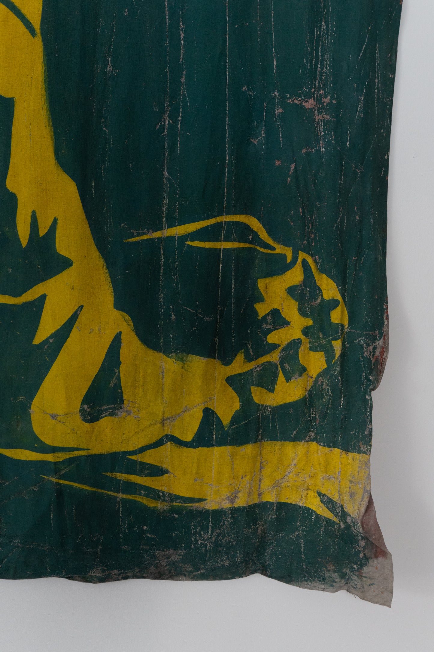 1960s German Hand Painted Cinema Banner - Die Hölle von Macao