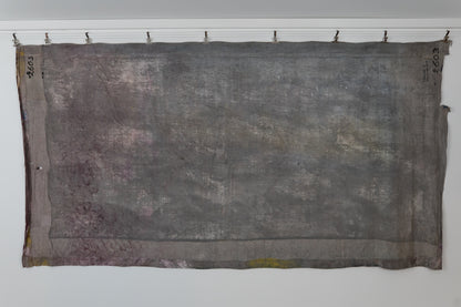 1960s German Hand Painted Cinema Banner - Mädchen in Nordischer Nacht