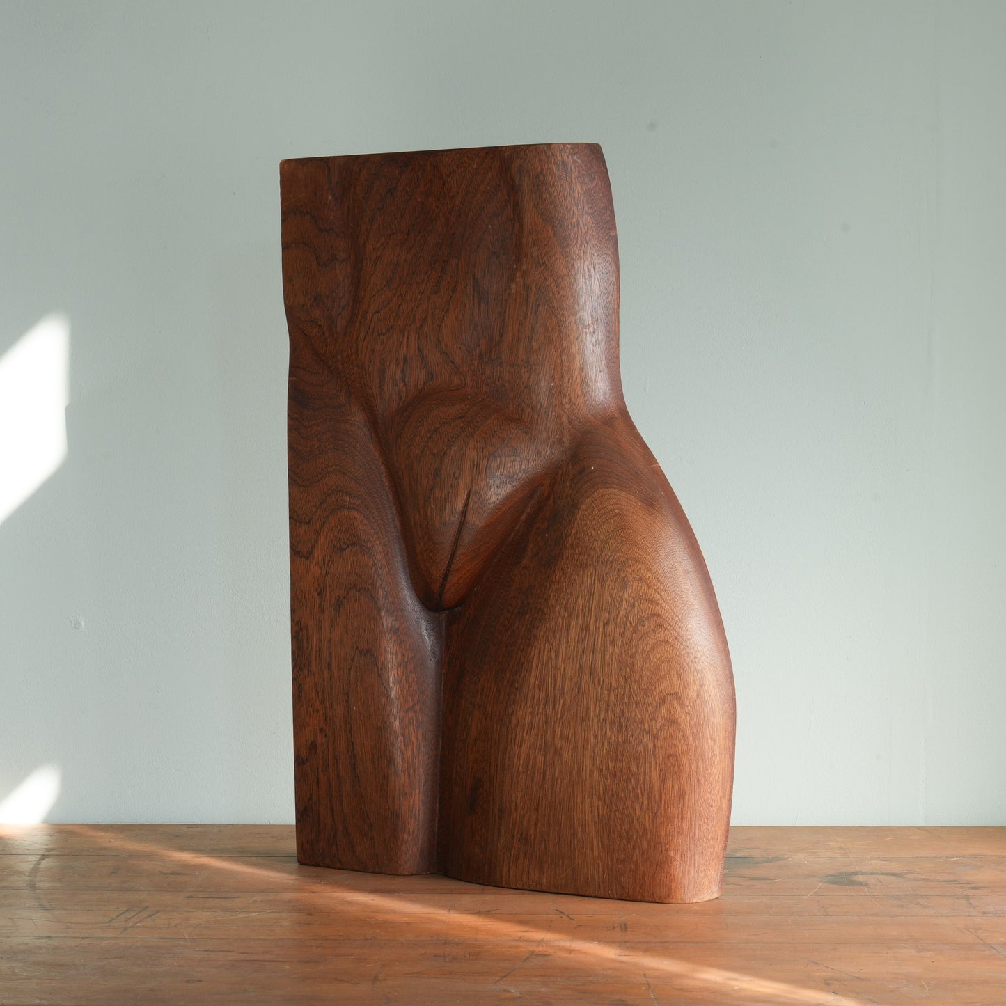 Modernist Wooden Sculpture of the Female Form | FREDERIK WEERKAMP (Netherlands)