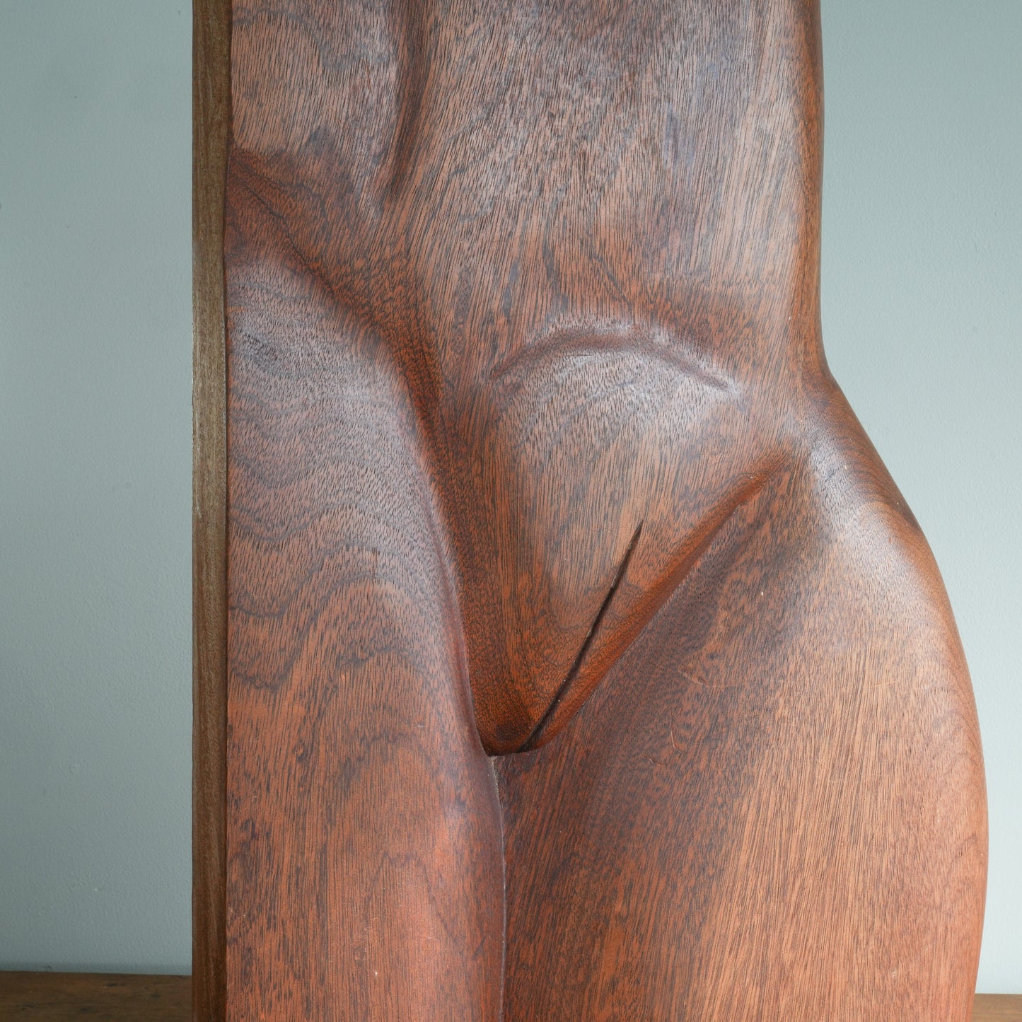 Modernist Wooden Sculpture of the Female Form | FREDERIK WEERKAMP (Netherlands)