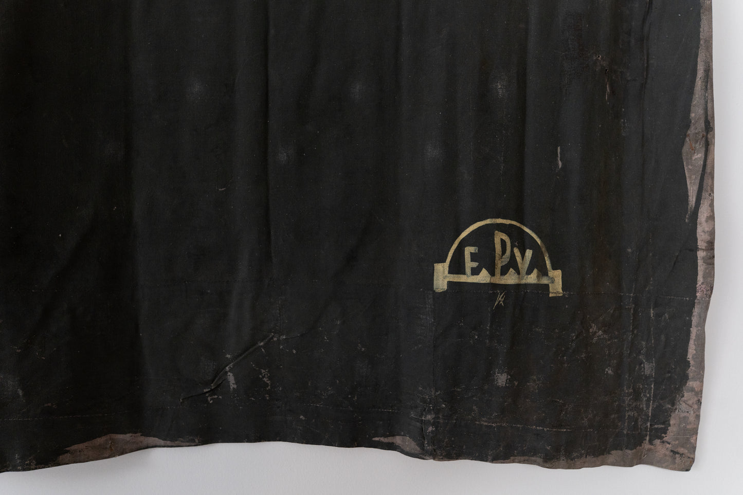 1960s German Hand Painted Cinema Banner - Die Swedische Jungfrau