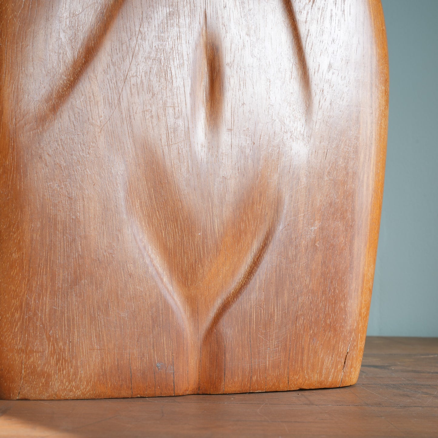Modernist Wooden Sculpture of the Female Breast| FREDERIK WEERKAMP (Netherlands)