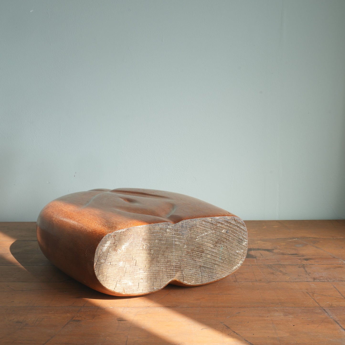 Modernist Wooden Sculpture of the Female Breast| FREDERIK WEERKAMP (Netherlands)