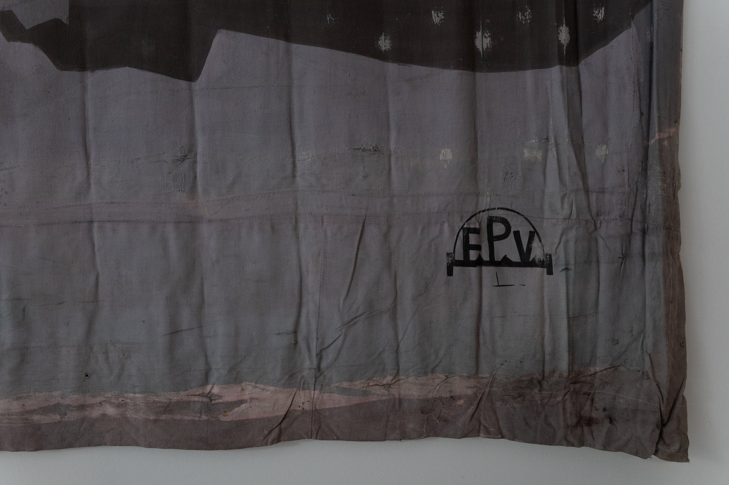 1960s German Hand Painted Cinema Banner - Mondo Nudo II