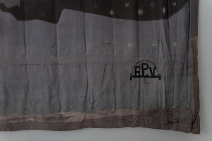 1960s German Hand Painted Cinema Banner - Mondo Nudo II