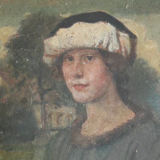 Jeremie Delsaux Portrait Oil