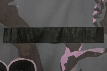 1960s German Hand Painted Cinema Banner - Mondo Nudo II