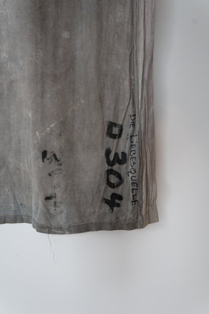 1960s German Hand Painted Cinema Banner - Die Liebesquelle