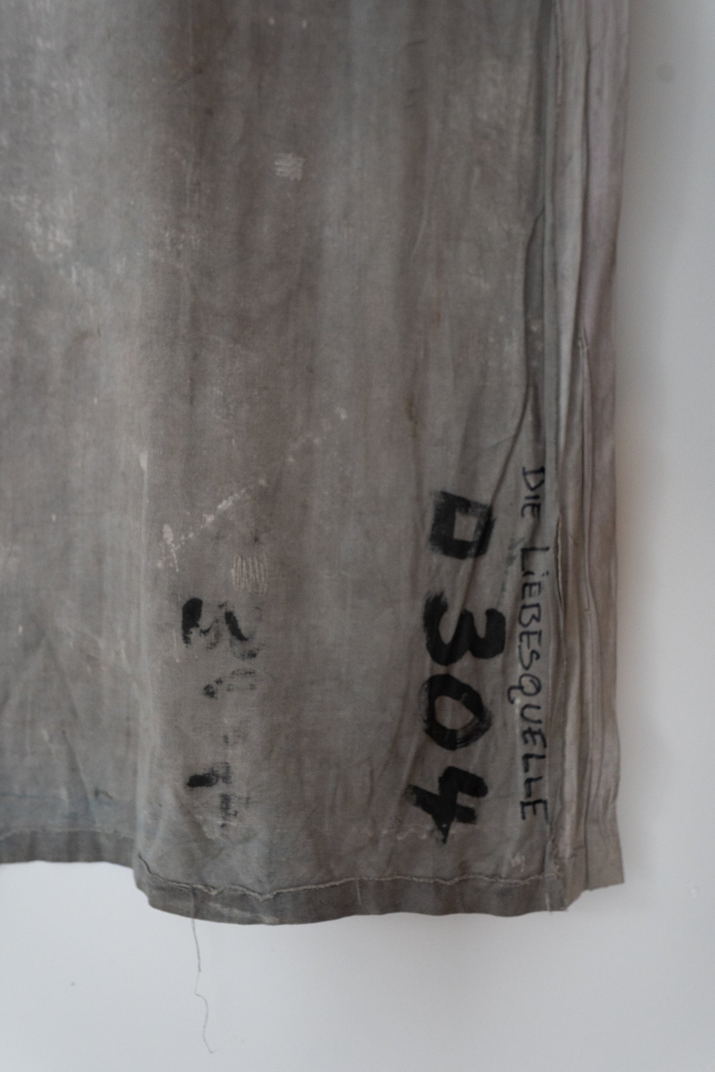 1960s German Hand Painted Cinema Banner - Die Liebesquelle