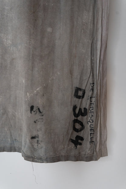 1960s German Hand Painted Cinema Banner - Die Liebesquelle