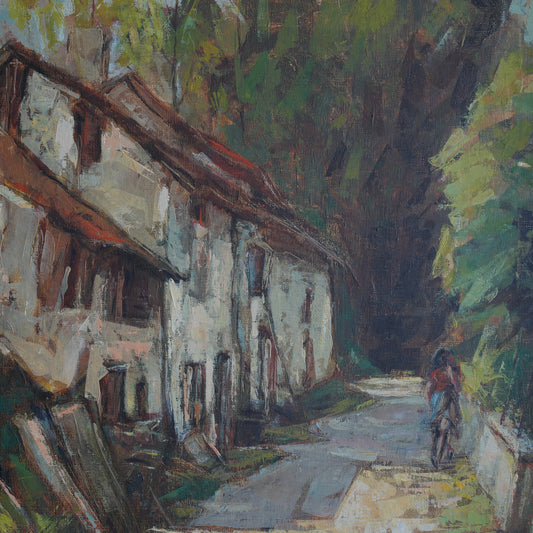 Sunlit Country Lane / Arnould (Initials Indistinct), (1981)
