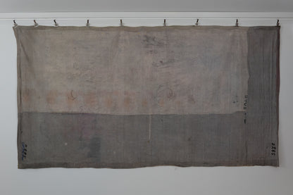 1960s German Hand Painted Cinema Banner - Und Samstags Nackt