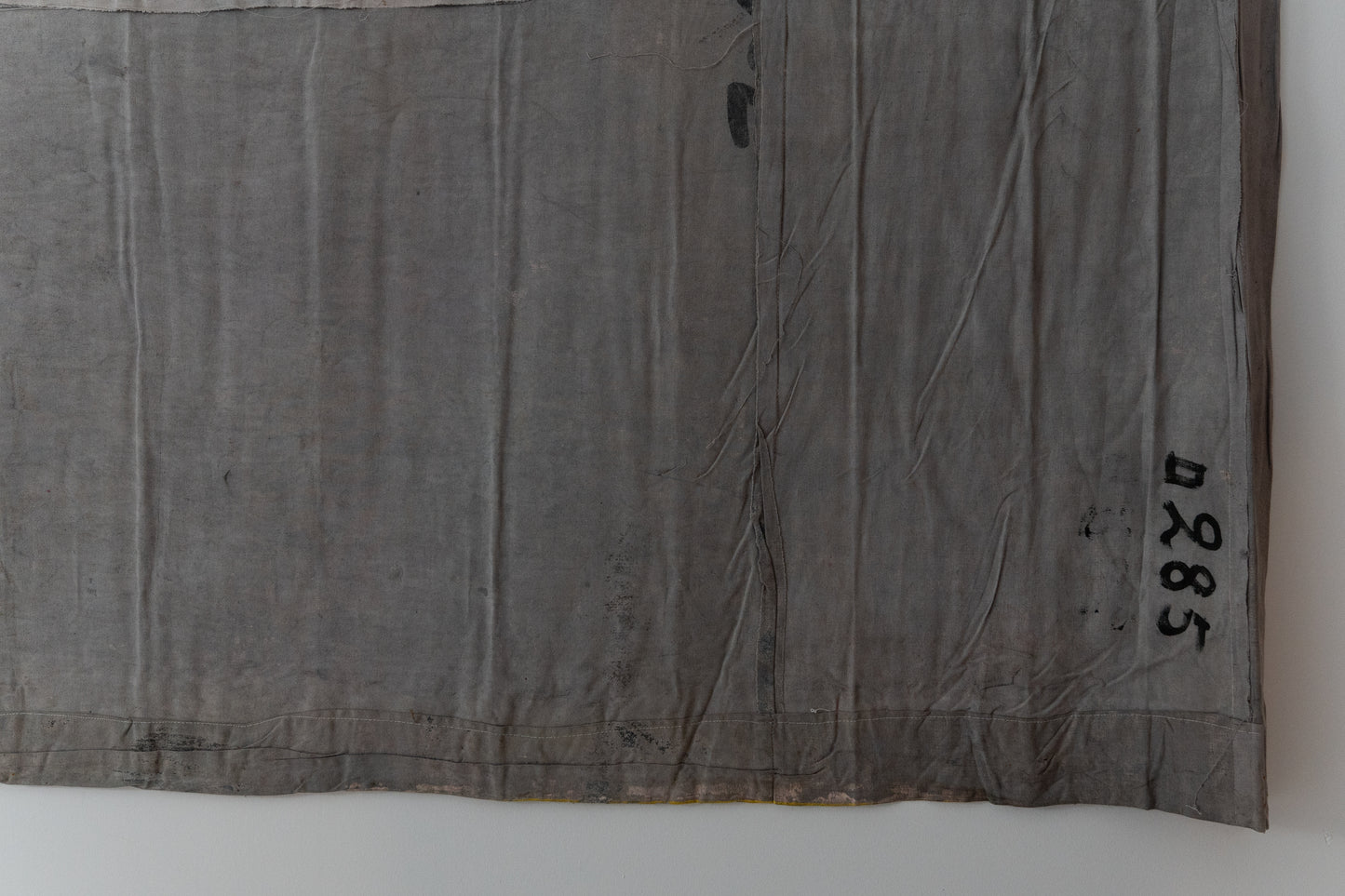 1960s German Hand Painted Cinema Banner - Und Samstags Nackt