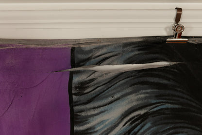 1960s German Hand Painted Cinema Banner - Hass Ohne Gnade