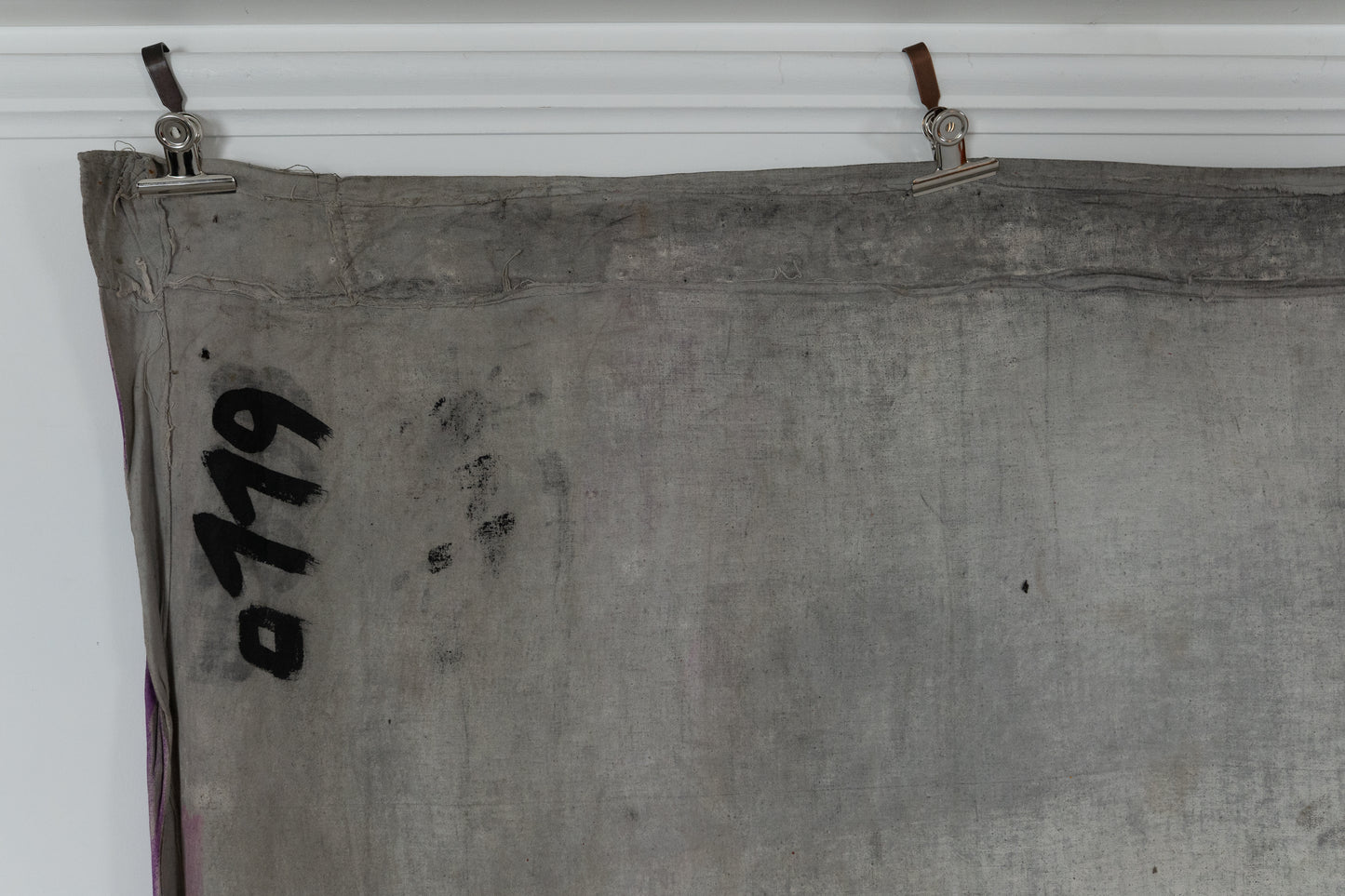 1960s German Hand Painted Cinema Banner - Hass Ohne Gnade