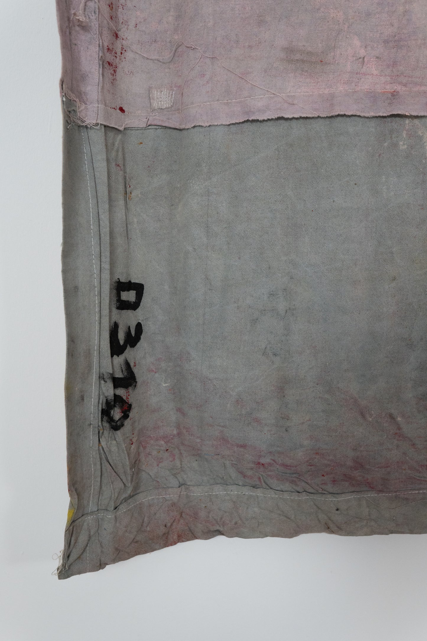 1960s German Hand Painted Cinema Banner - Der Mann vom Colorado River
