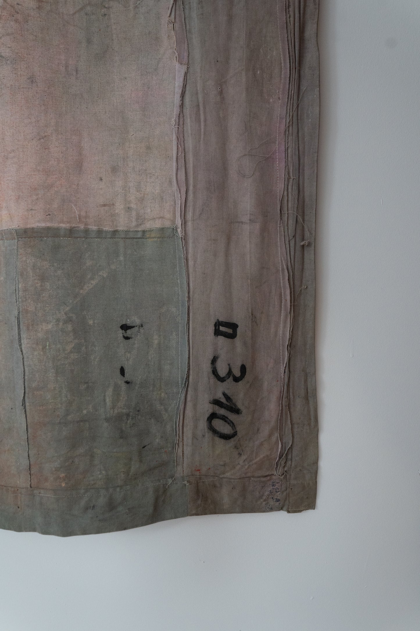 1960s German Hand Painted Cinema Banner - Der Mann vom Colorado River