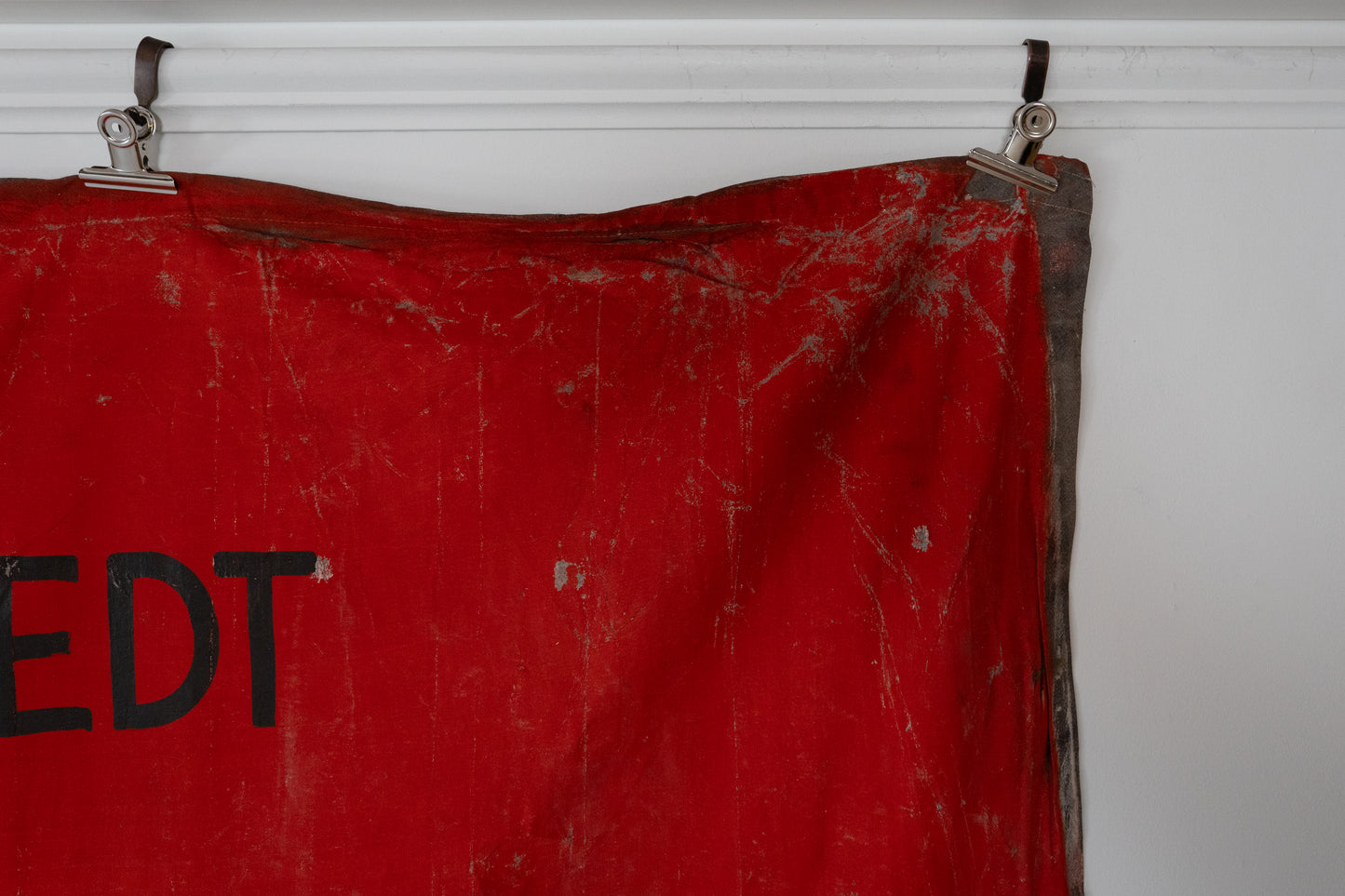1960s German Hand Painted Cinema Banner - Sie Will’s Wissen. . .