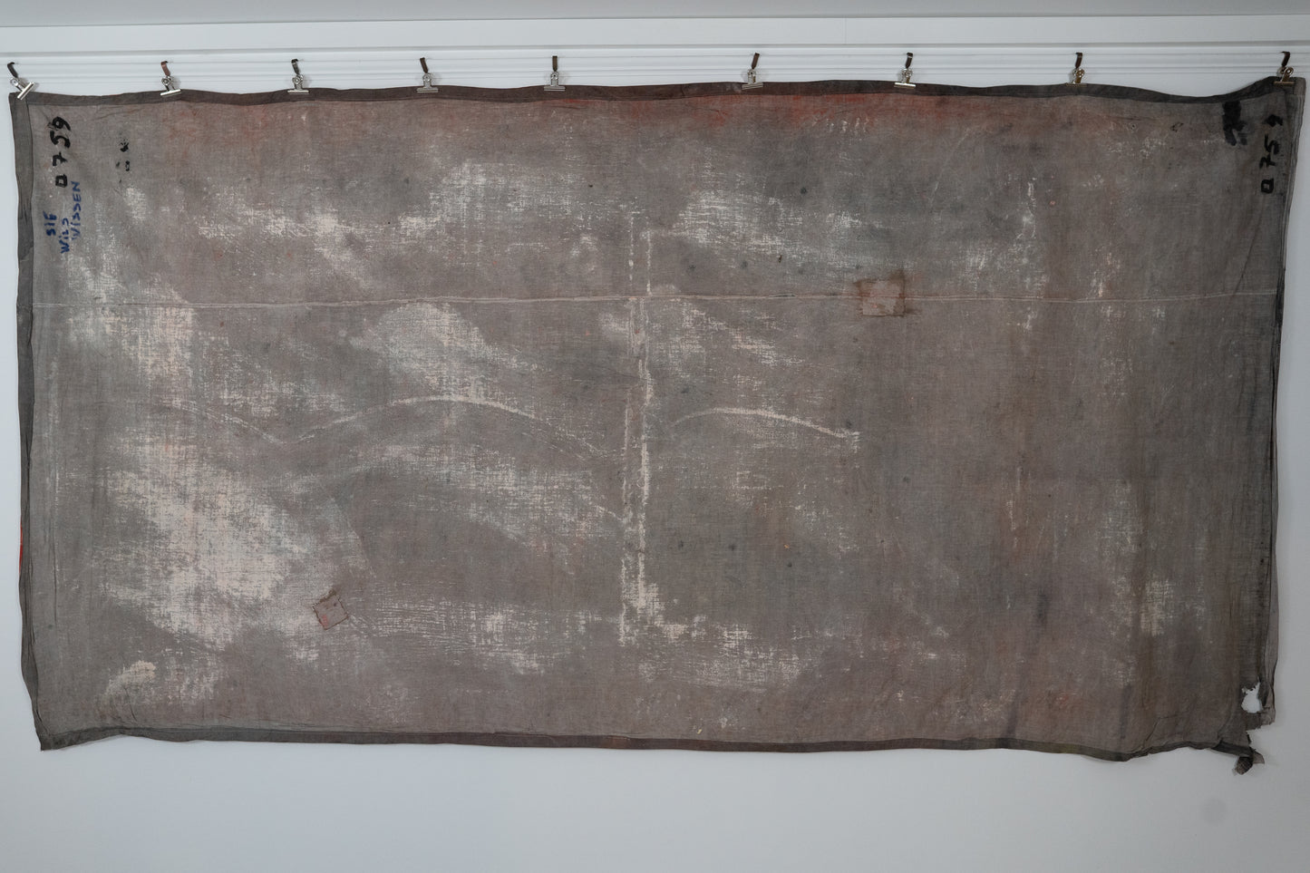 1960s German Hand Painted Cinema Banner - Sie Will’s Wissen. . .