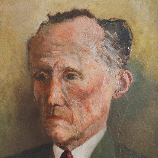 Portrait of a Gentleman in a Suit / R. Blees, (c. Mid-20th Century)