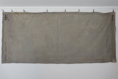 1960s German Hand Painted Cinema Banner - Keine Gnade für Tom Dooley