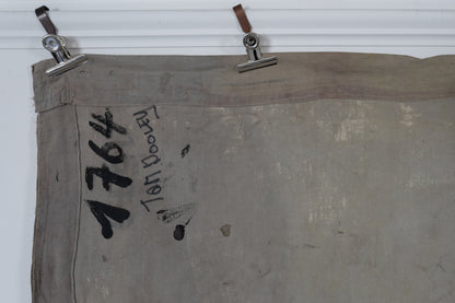 1960s German Hand Painted Cinema Banner - Keine Gnade für Tom Dooley