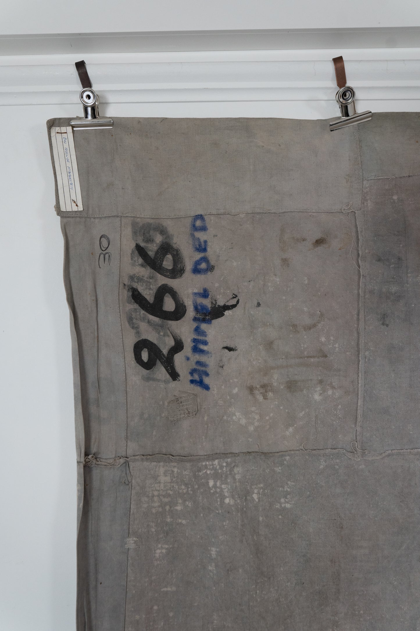1960s German Hand Painted Cinema Banner - Das Tosende Himmelbett