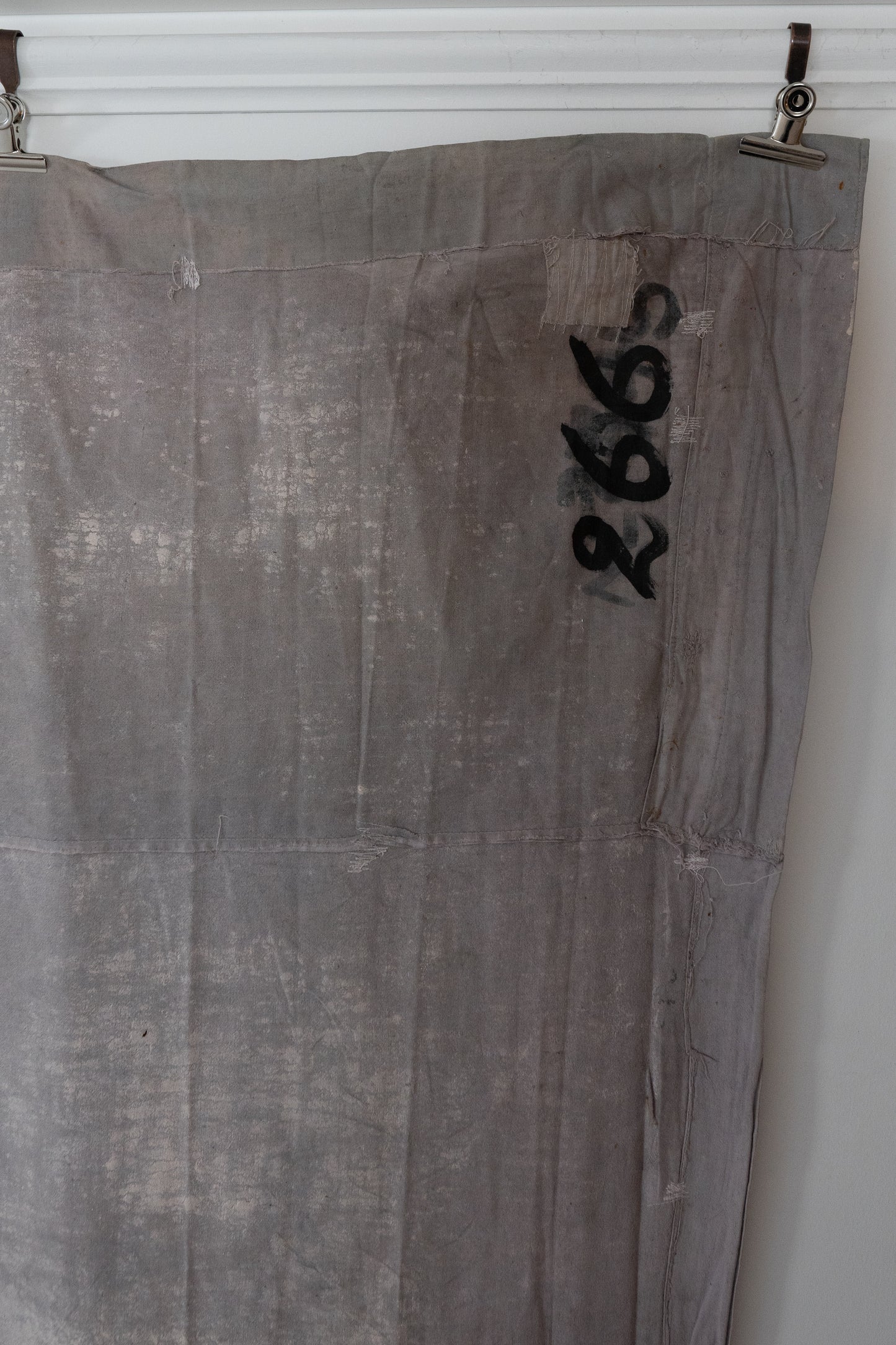 1960s German Hand Painted Cinema Banner - Das Tosende Himmelbett