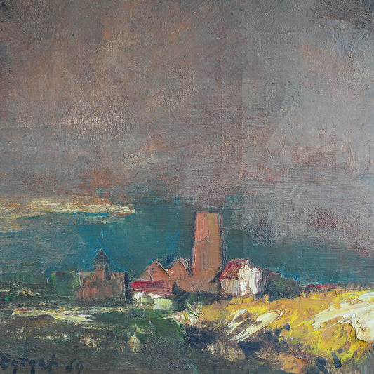 Done Lisseweghe at Dusk / Médard Siegfried Tytgat, 1969