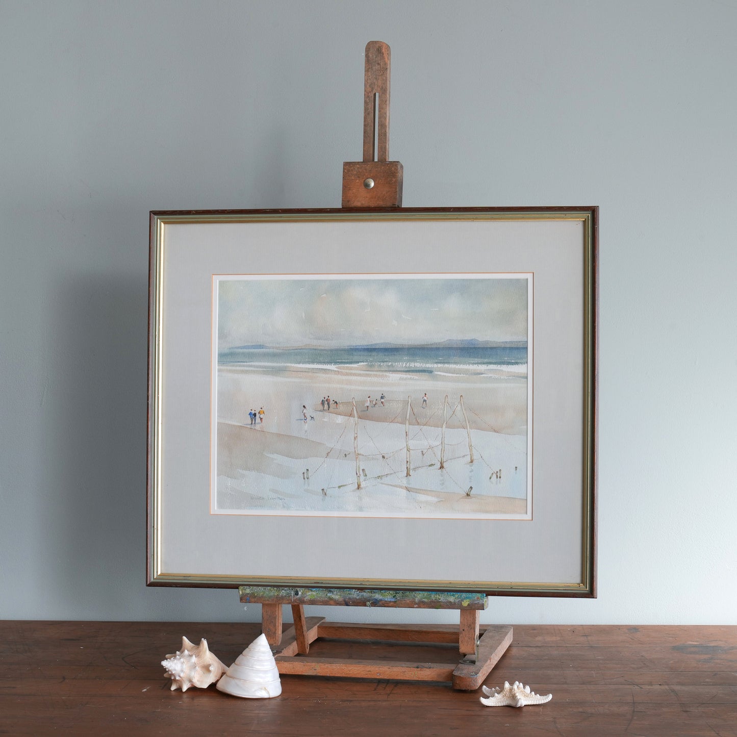 Findhorn Sands / Kenneth Robertson, (Scottish,  Late 20th Century)